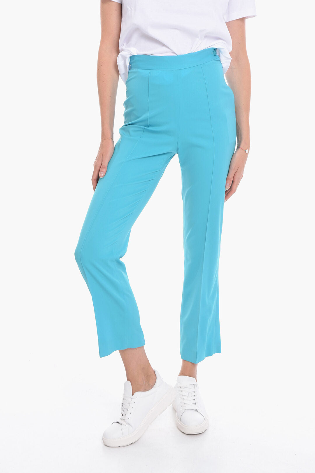PANTALONI A SIGARETTA IN LANA BALENCIAGA