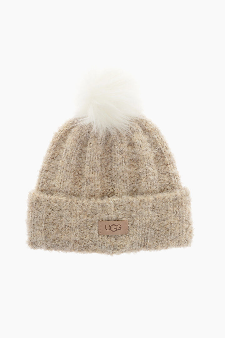 SET SCIARPA E BERRETTO BOUCLÈ BEIGE UGG 