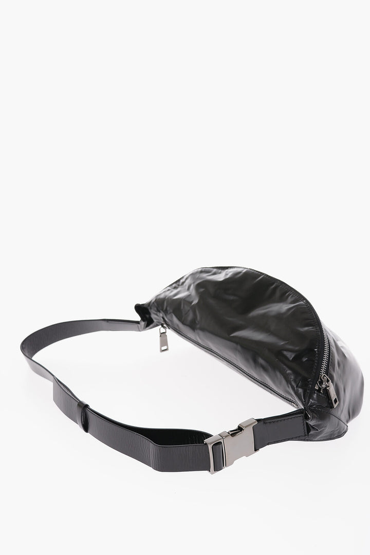 VALENTINO VLTN GARAVANI PATENT LEATHER BUM BAG