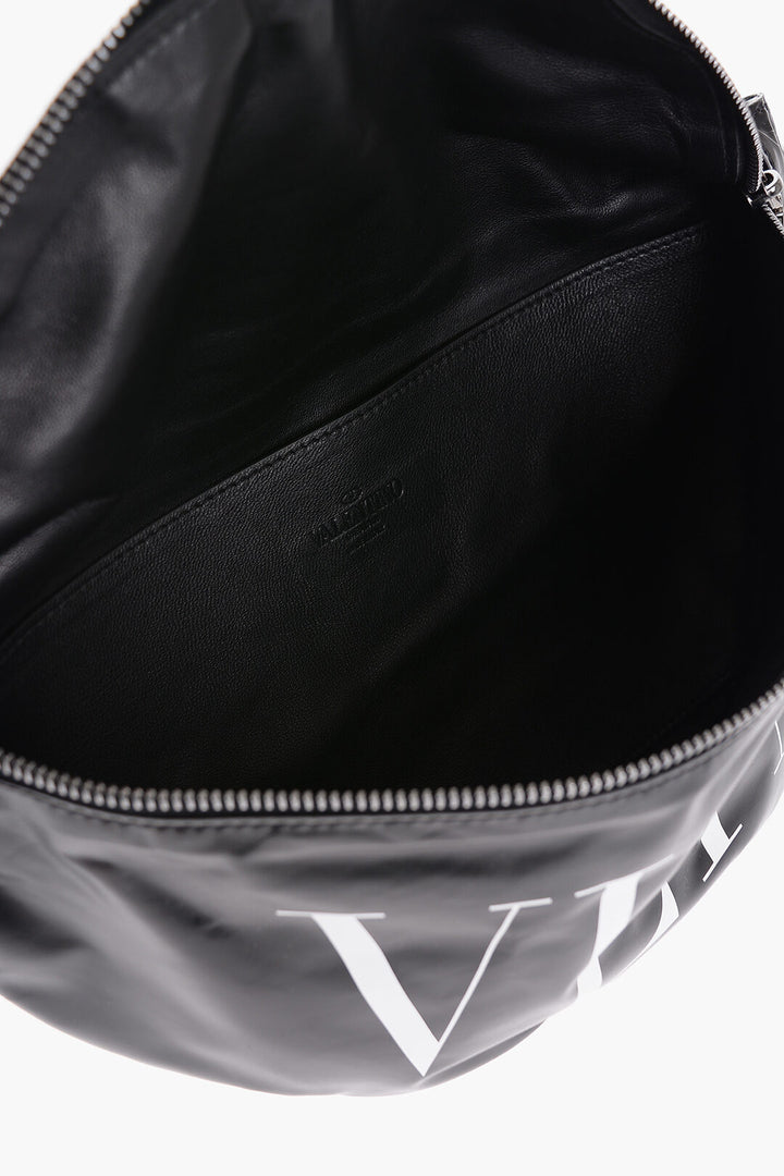 VALENTINO VLTN GARAVANI PATENT LEATHER BUM BAG