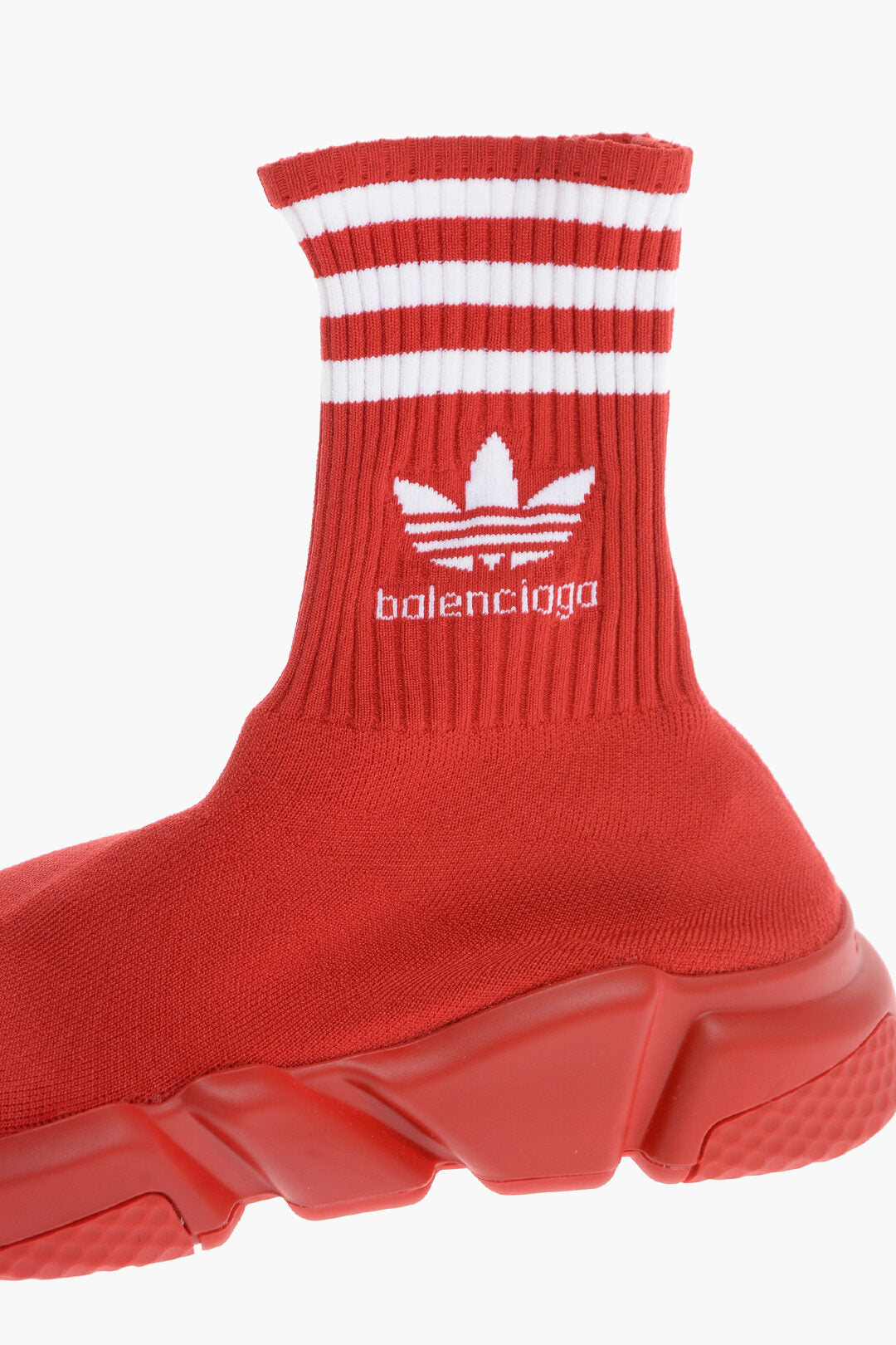 BALENCIAGA X ADIDAS WOMEN'S LOGO PRINT SPEED SOCK SNEAKERS