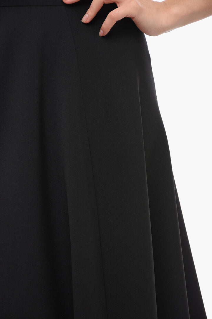 VETEMENTS ASYMMETRICAL SKIRT BLACK
