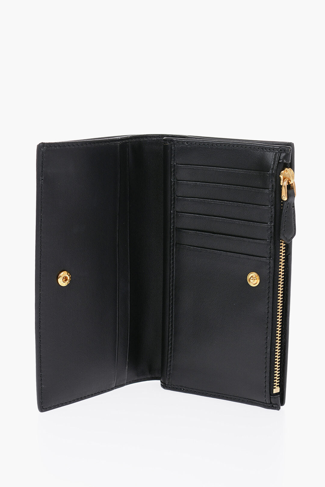 Prada 3-Compartment Nylon Wallet