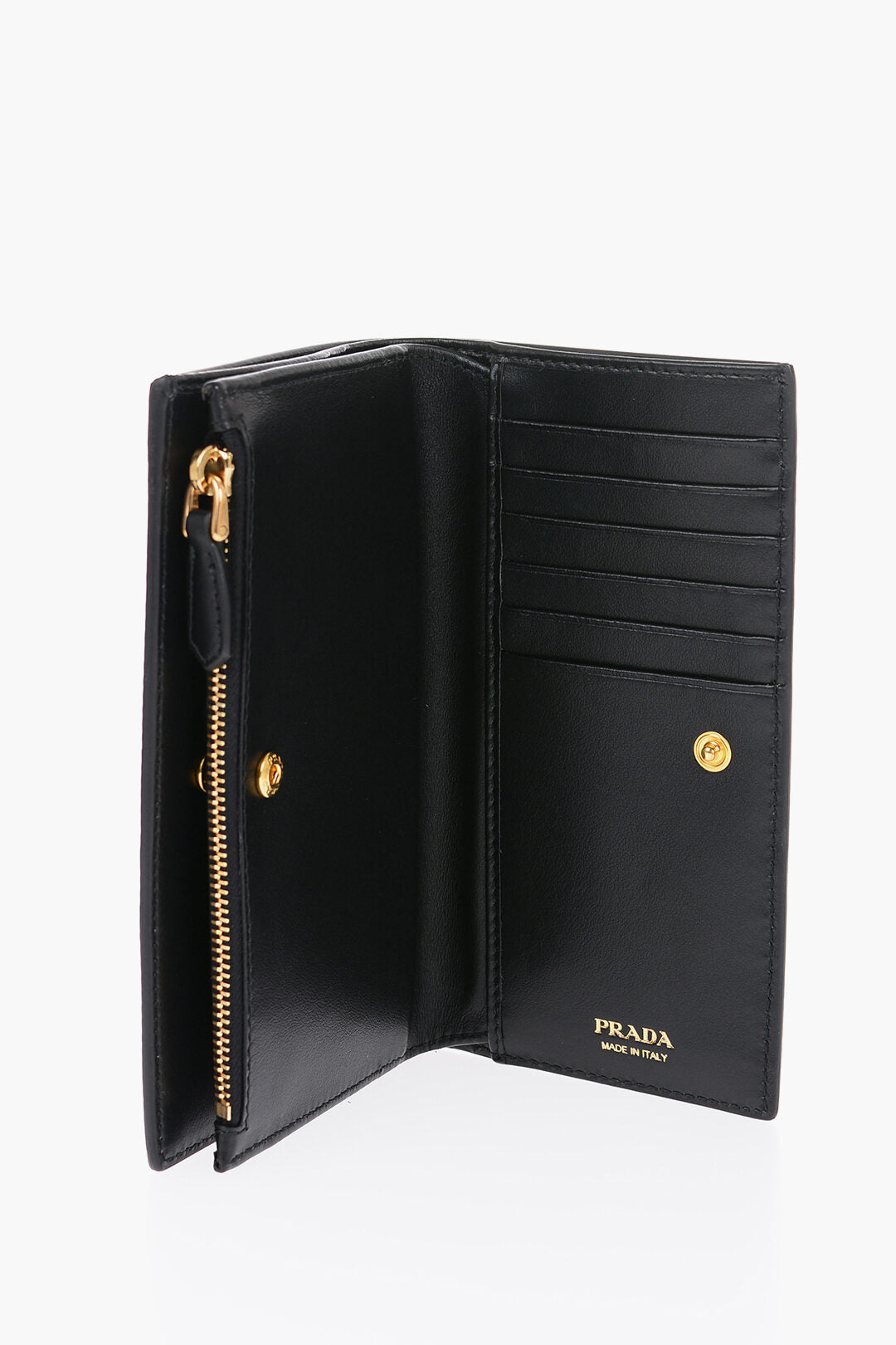 Prada 3-Compartment Nylon Wallet