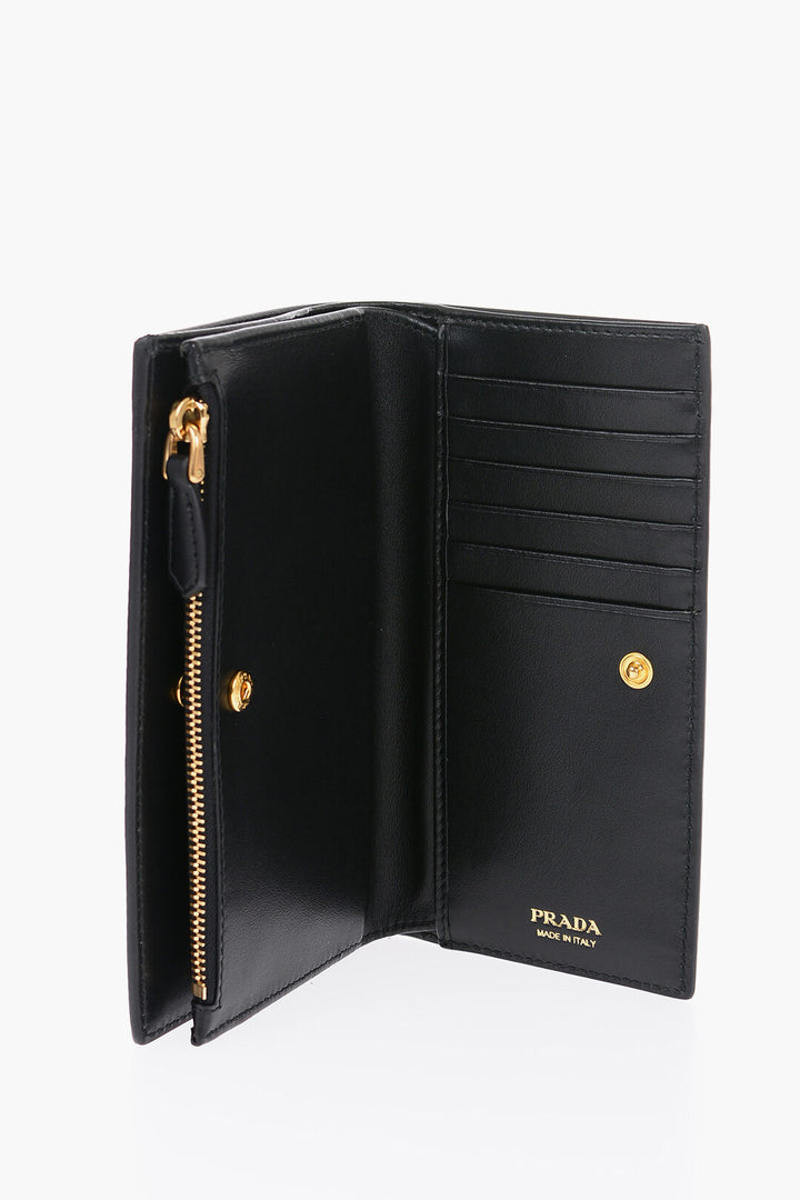 Prada 3-Compartment Nylon Wallet