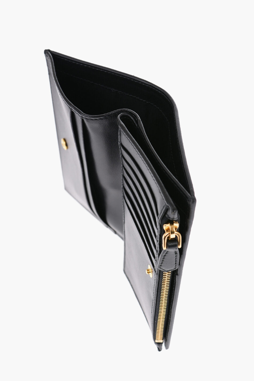 Prada 3-Compartment Nylon Wallet