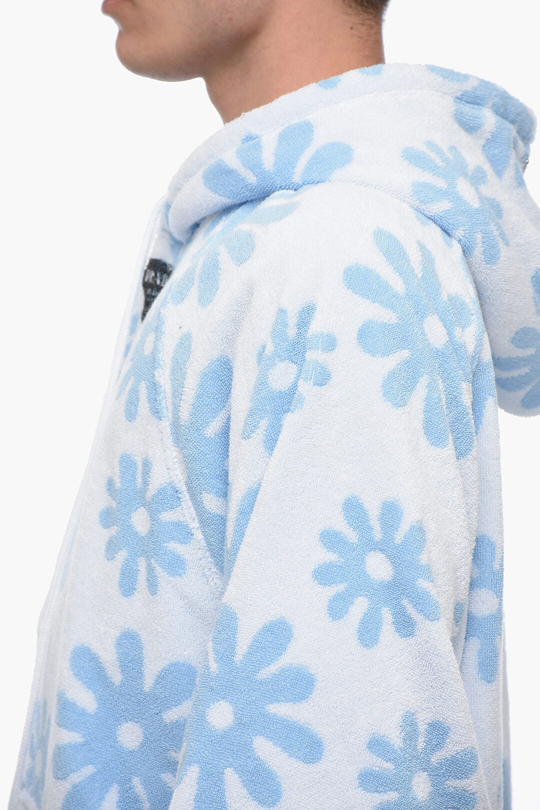 Prada Printed terry-cotton Hoodie