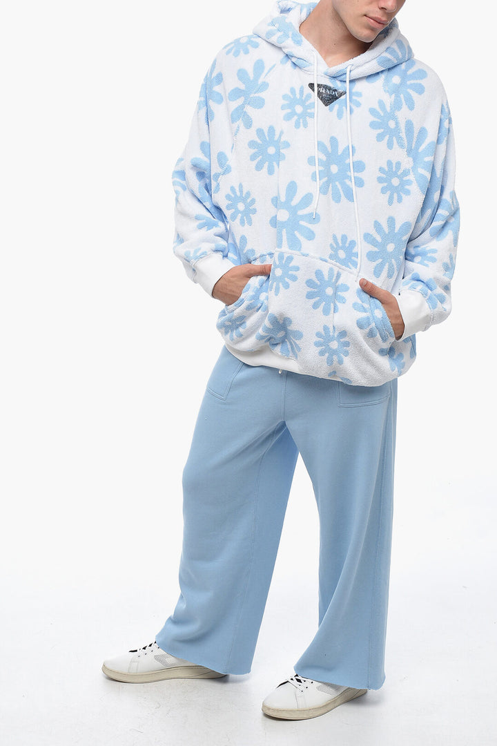 Prada Printed terry-cotton Hoodie
