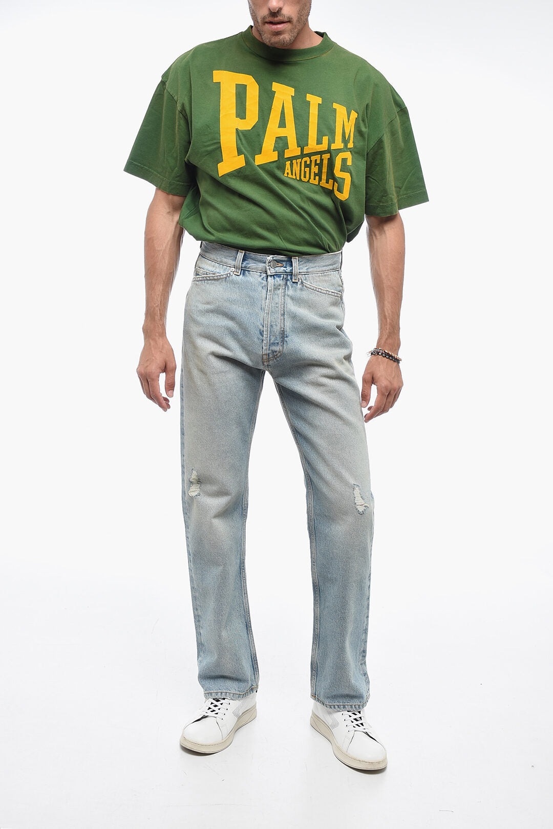 Jeans Palm Angels Loose Fit MONOGRAM 21 cm