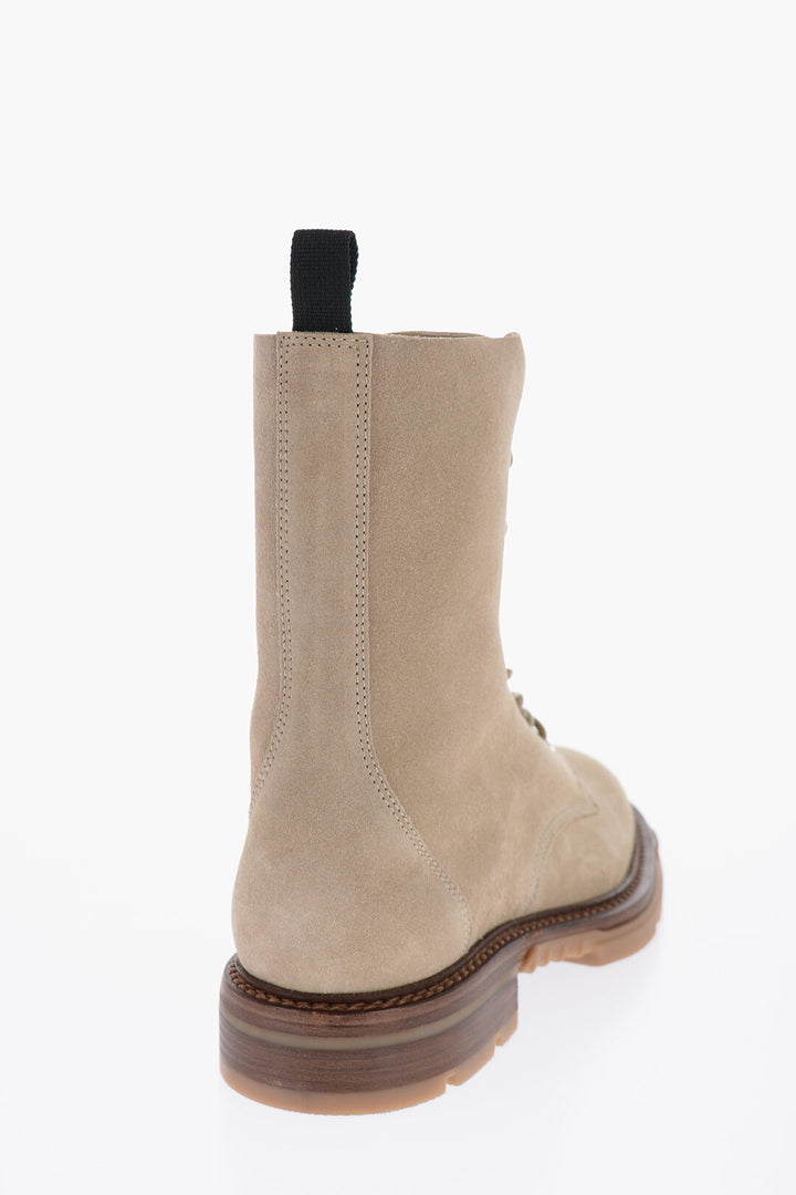 Dior Men's Suede Leather EXPLORER Combat Boots
