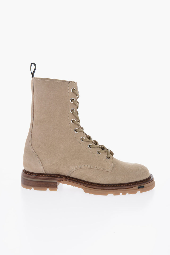 Dior Men's Suede Leather EXPLORER Combat Boots