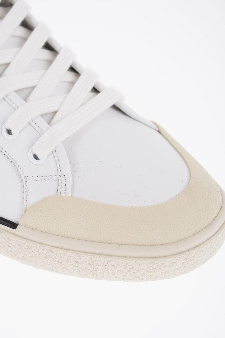 Celine Leather ALAN High-Top Sneakers