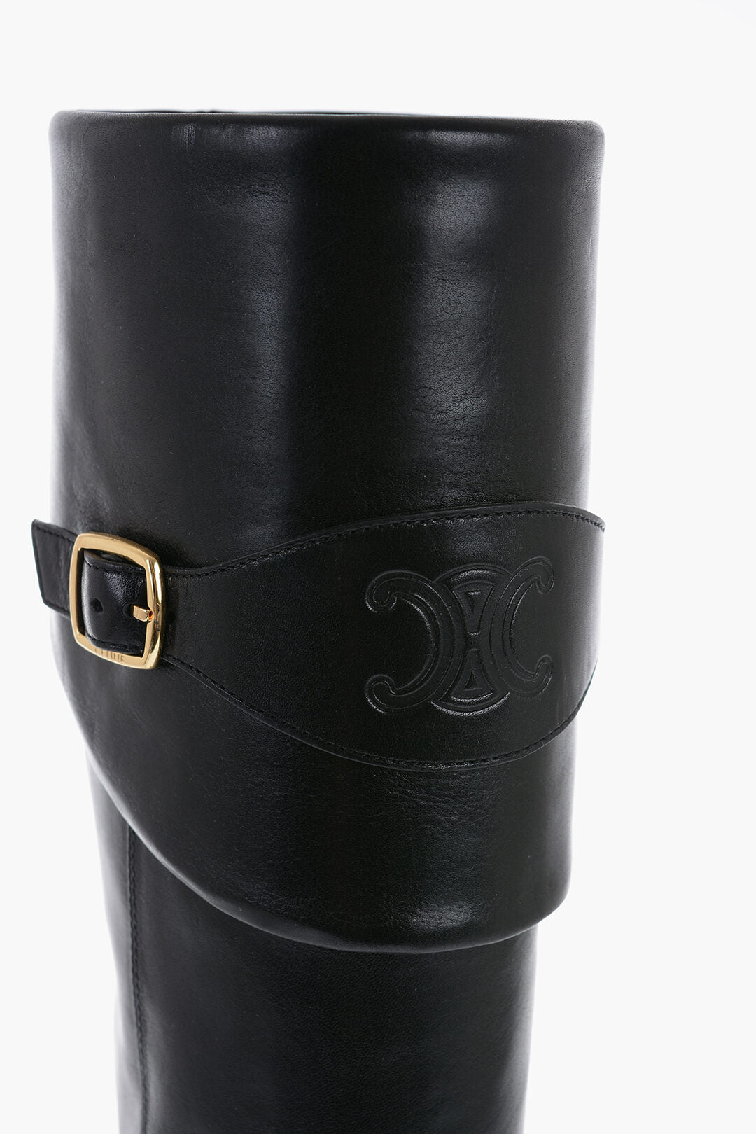 Celine - Knee-Length WILTERS Leather Boots 10cm