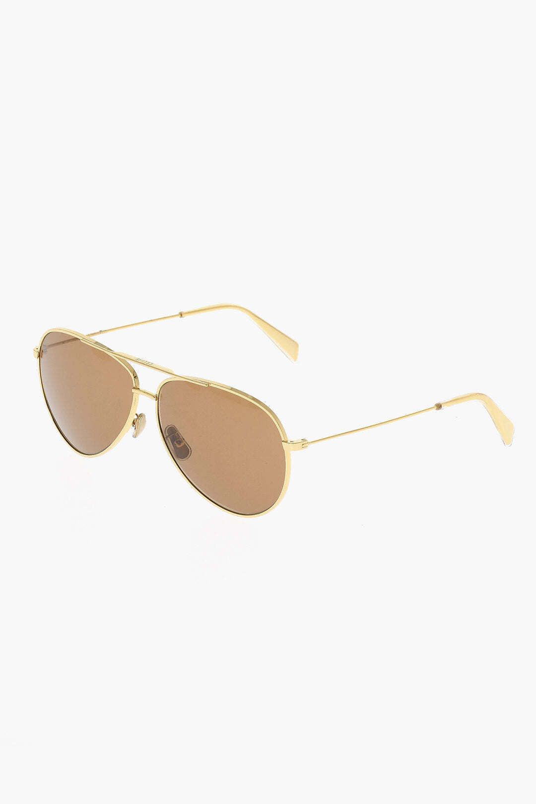 Occhiali da sole Celine Aviator con montatura effetto dorato