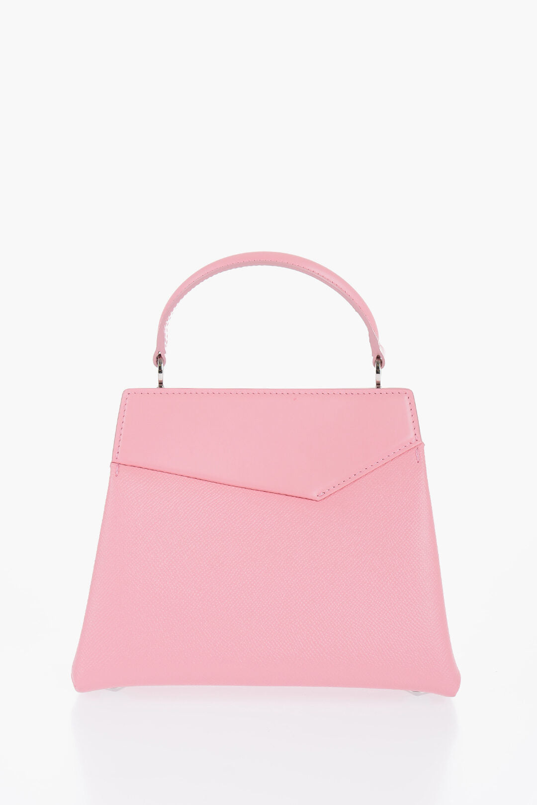 Borsa in pelle Maison Margiela MM11 con chiusura a clip con logo