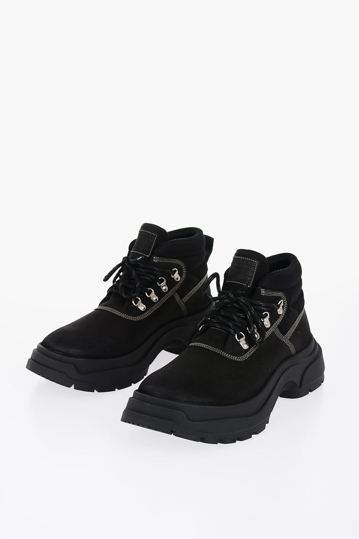 Maison Margiela Men's Leather Hiking Boots
