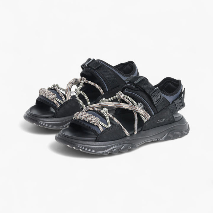 Dior Rubber Sole H-TOWN Rope Sandals