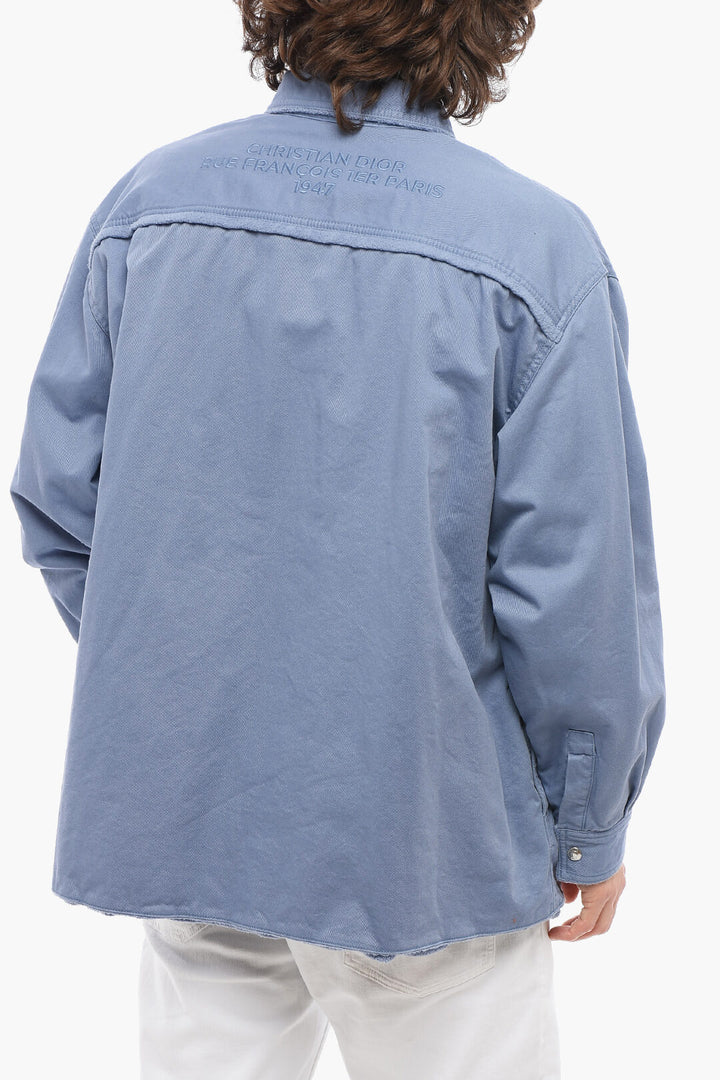 Dior Padded Shirt with Terry Cotton Details