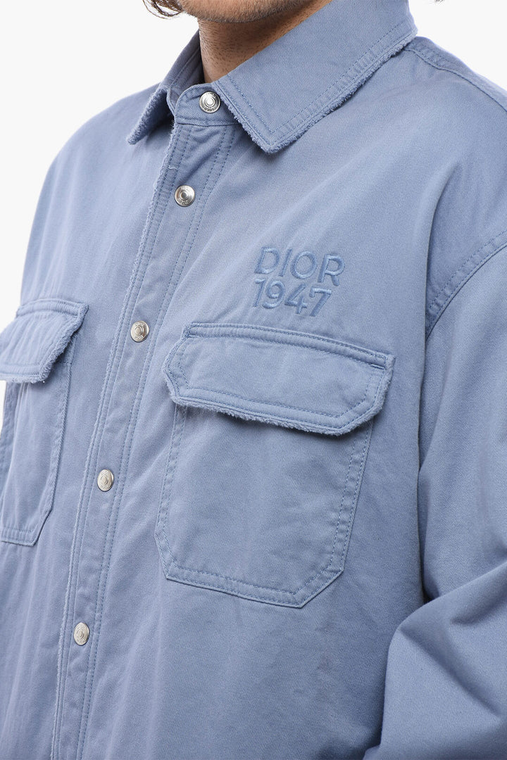 Dior Padded Shirt with Terry Cotton Details