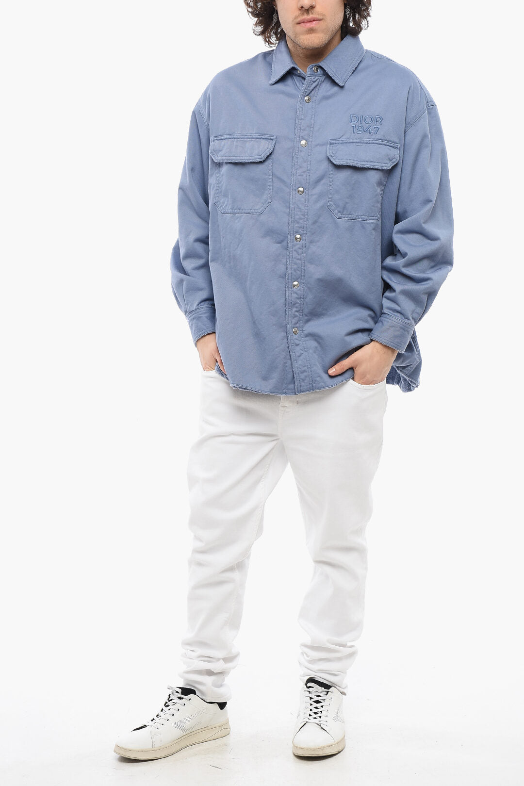 Dior Padded Shirt with Terry Cotton Details