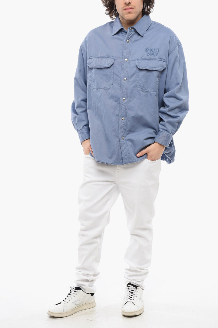 Dior Padded Shirt with Terry Cotton Details