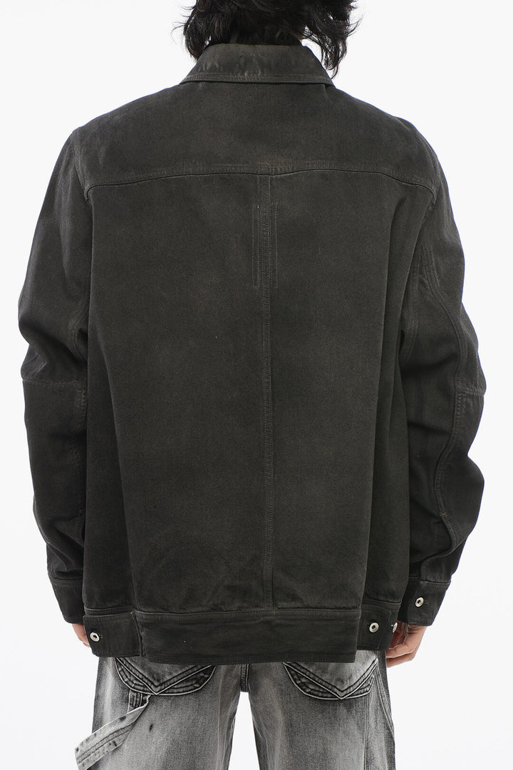 Rick Owens LIDO Vintage Washed WORKER Denim Jacket