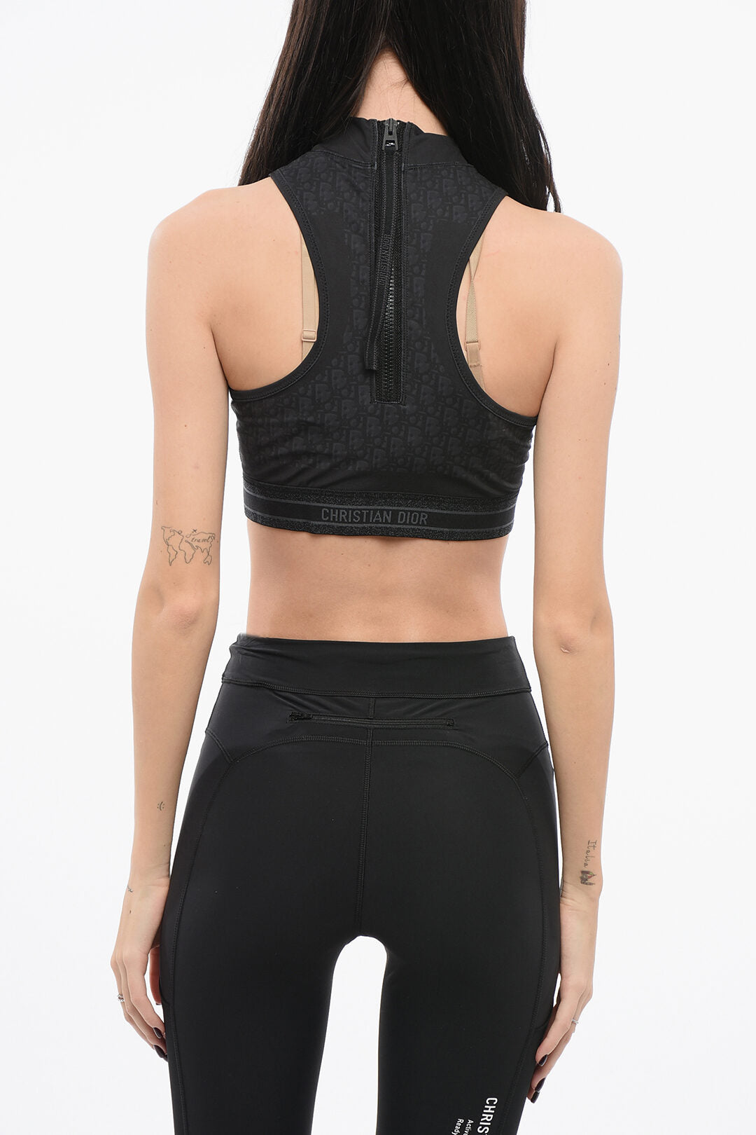Dior All-over Logoed Technical Fabric Sports Top