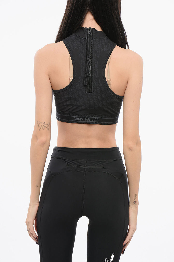 Dior All-over Logoed Technical Fabric Sports Top