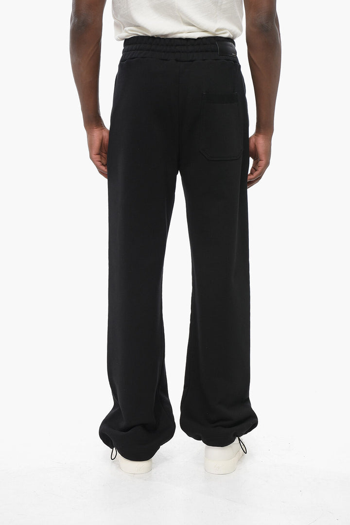 Amiri Brushed Cotton CHERUB Sweatpants with Drawstringed Ankle