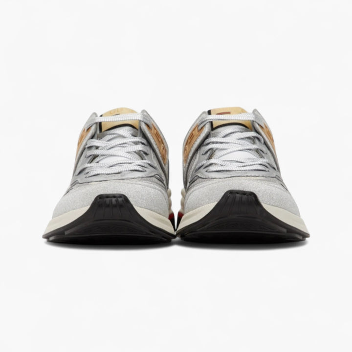 Gucci Silver Sparkling Ultrapace Sneakers