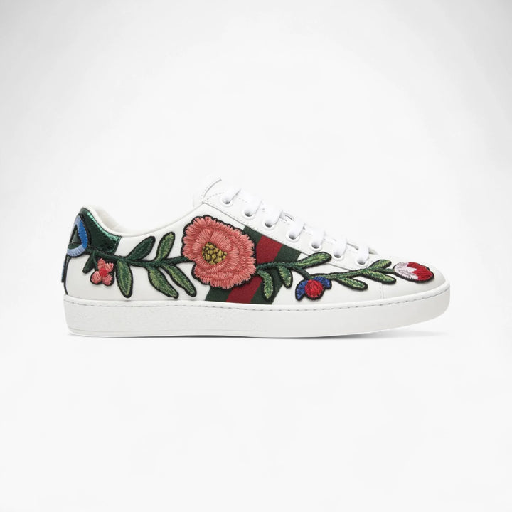 Gucci Wmns Ace Embroidered 'Floral'