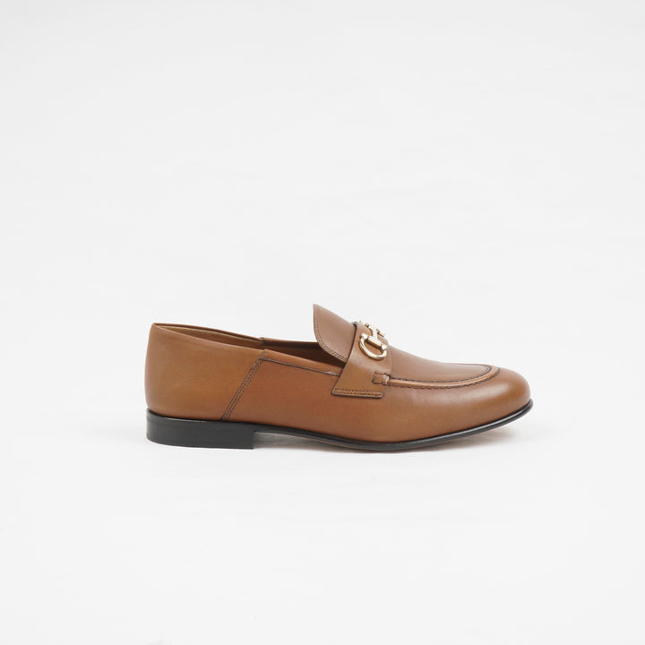 Mocassini in pelle marrone SALVATORE FERRAGAMO