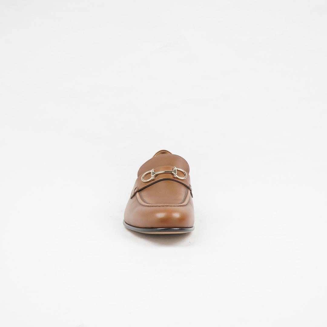 Mocassini in pelle marrone SALVATORE FERRAGAMO