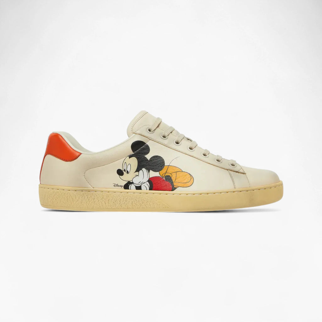 【関税送料込!!★特価 在庫品薄!】GUCCI DISNEY X GUCCI Leather handbag Disney x Gucci Beige in Leather - 40801371