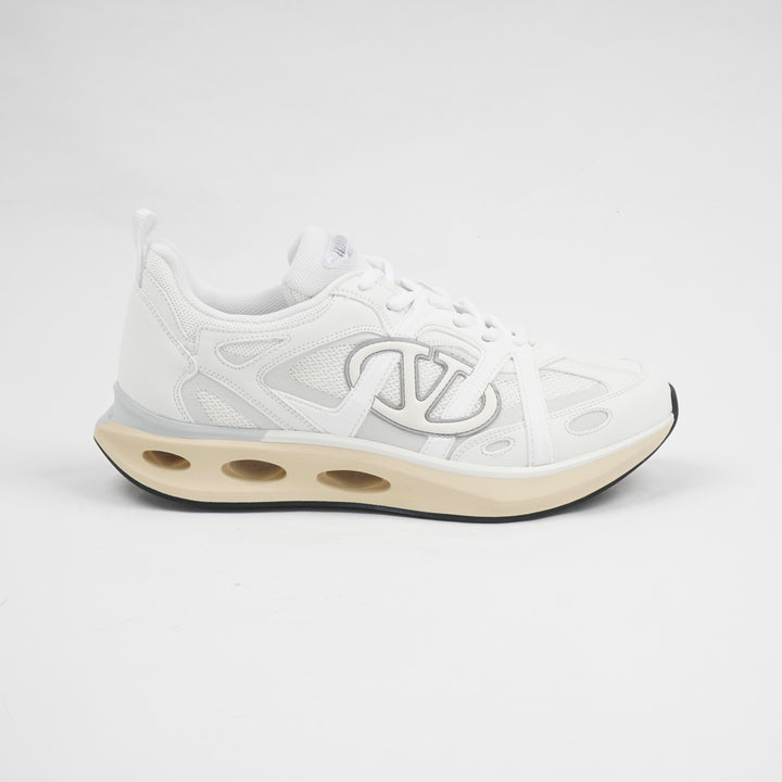 Valentino White Sneaker Low Top Vlogo Easyjog
