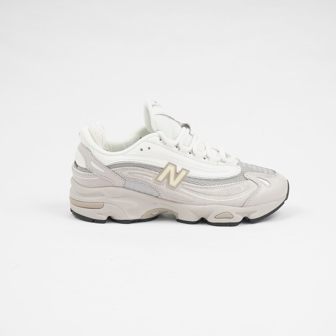 New Balance White-Beige Sneakers
