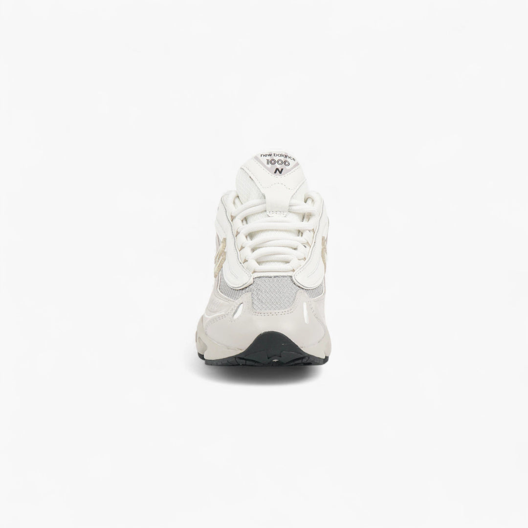 New Balance White-Beige Sneakers