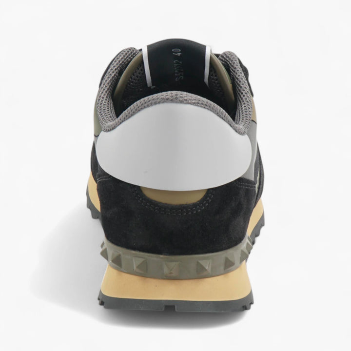 Valentino Black Camouflage Sneakers