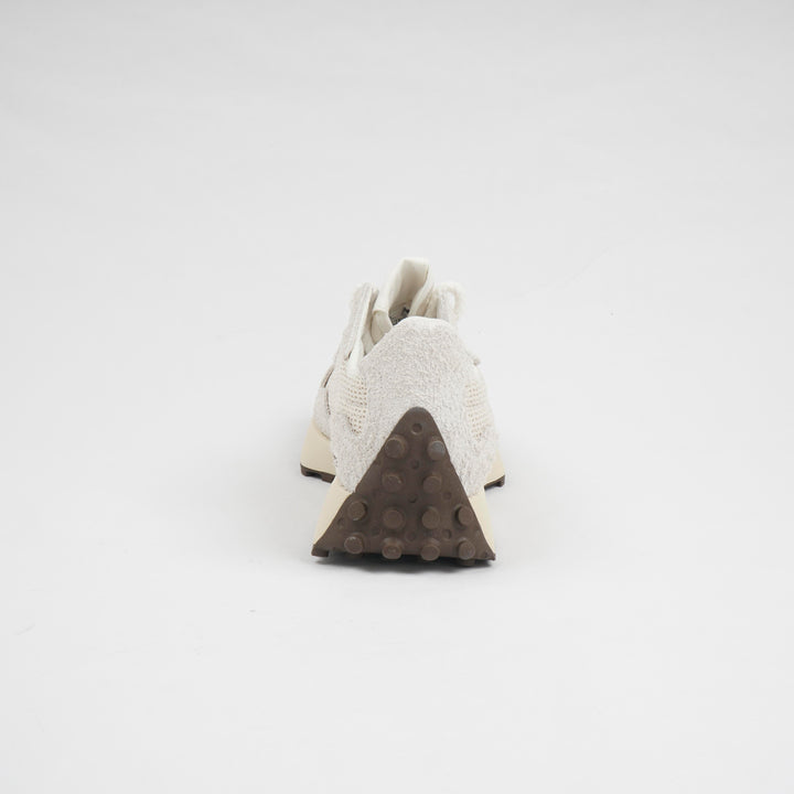 New Balance White Leather Sneakers