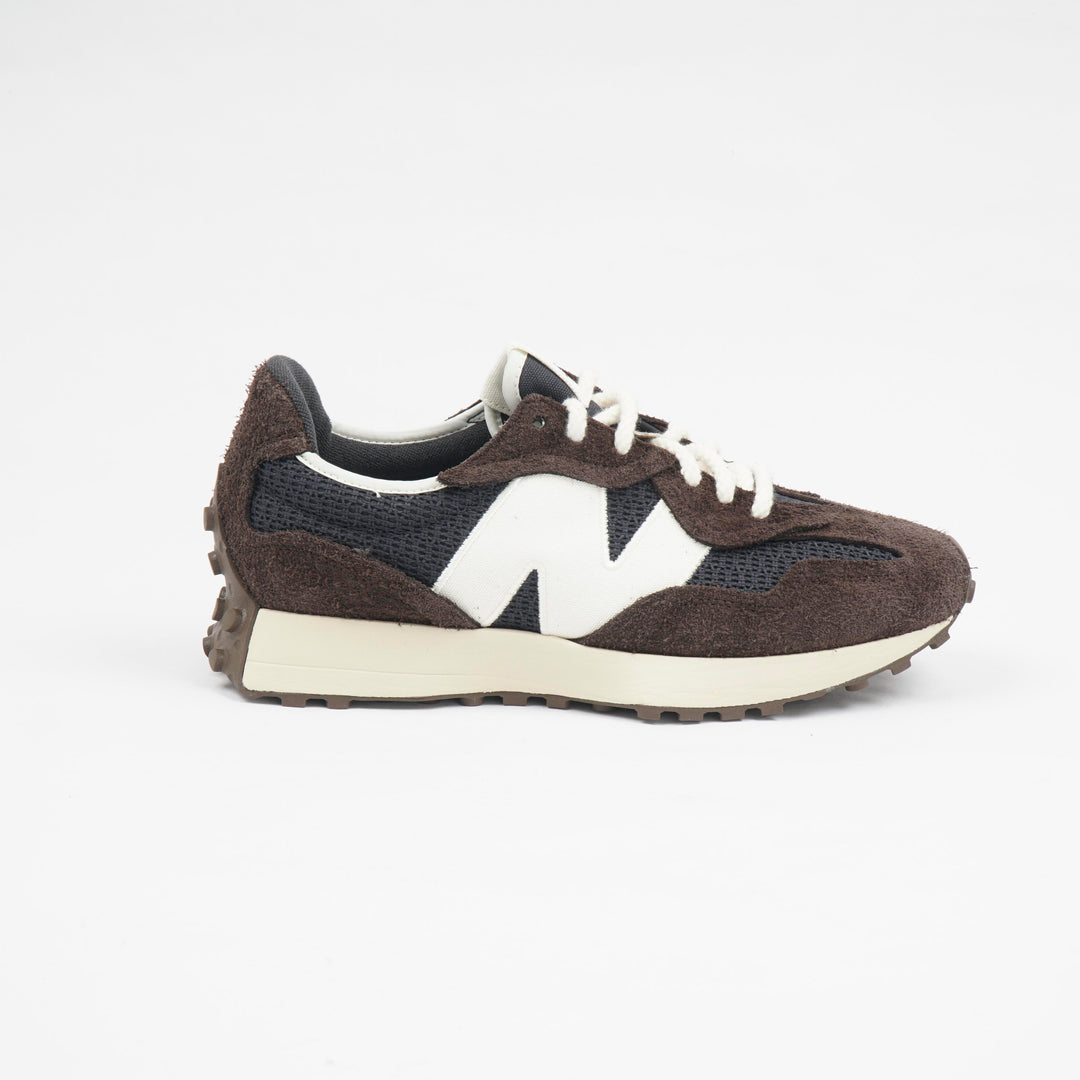 New Balance Brown-Multi Suede Mesh Sneakers