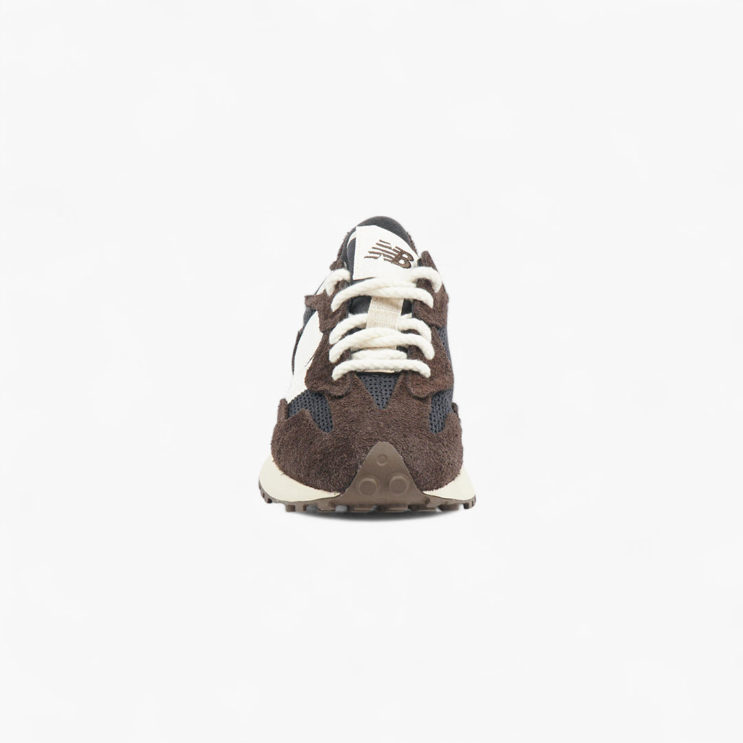 New Balance Brown-Multi Suede Mesh Sneakers