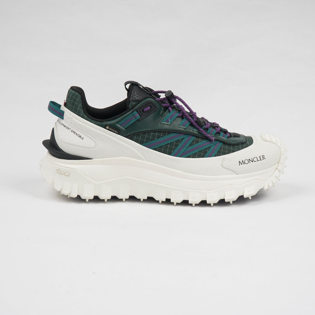 Moncler White-Green-Purple Sneaker