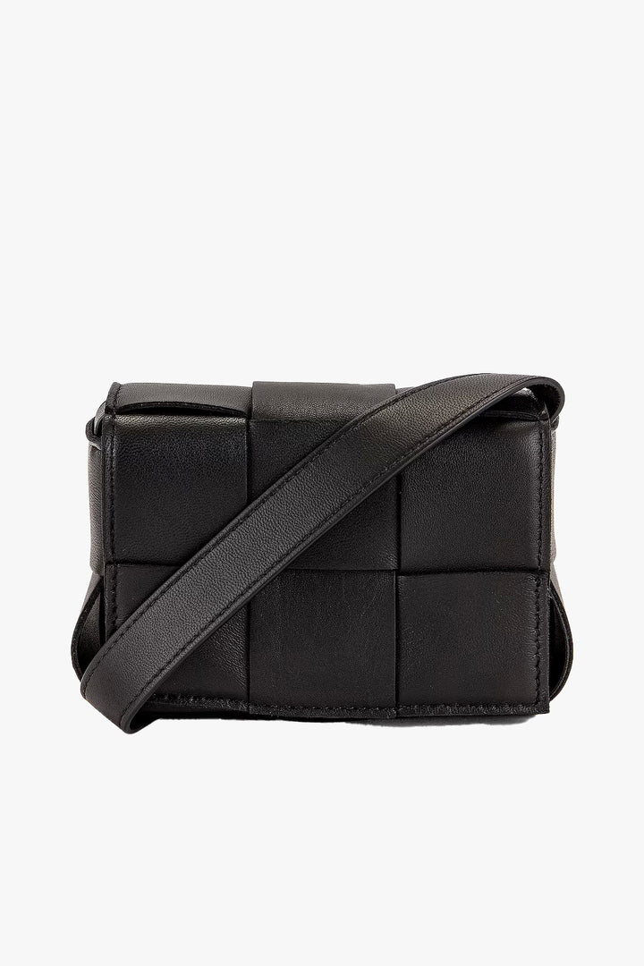 BOTTEGA VENETA CANDY CASSETTE MINI BAG BLACK