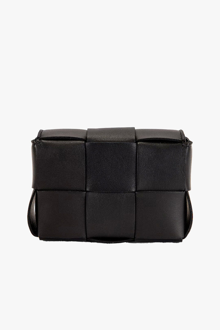 BOTTEGA VENETA CANDY CASSETTE MINI BAG BLACK