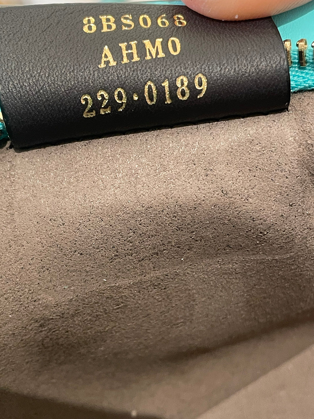 FENDI O'LOCK SWING BLUE TIFFANY