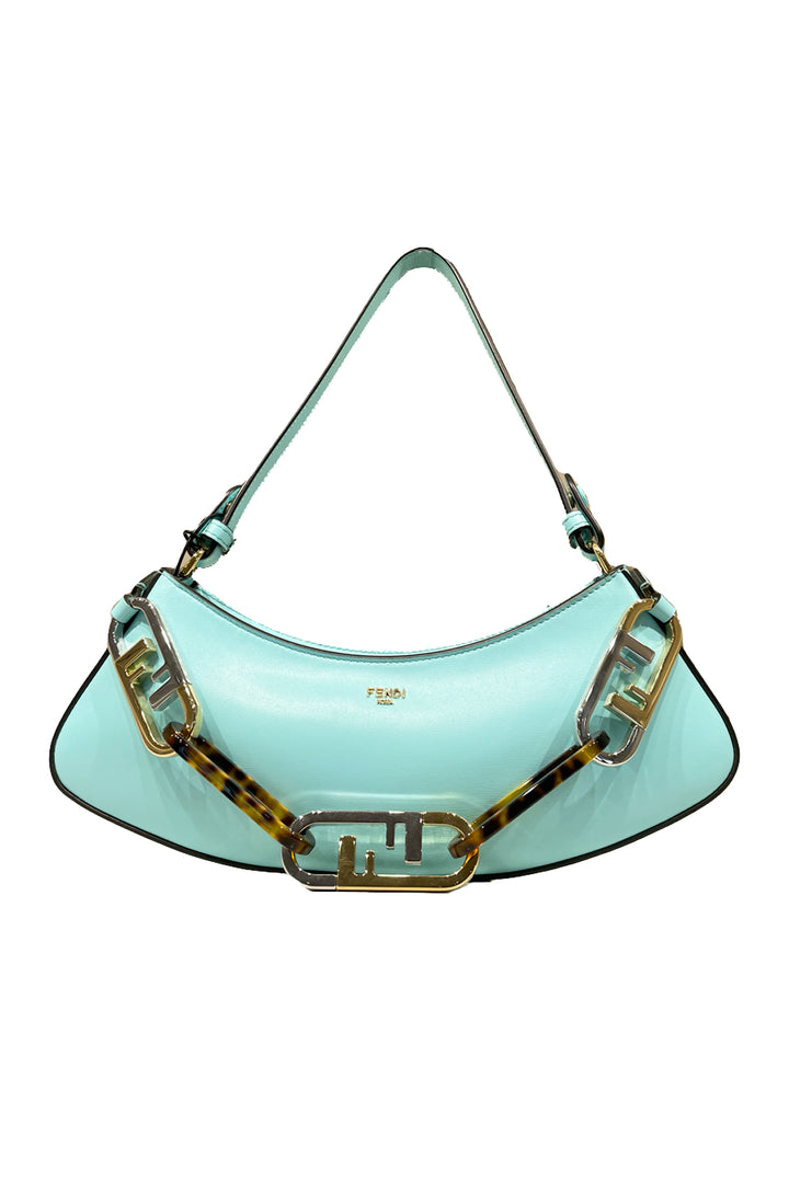 FENDI O'LOCK SWING BLUE TIFFANY