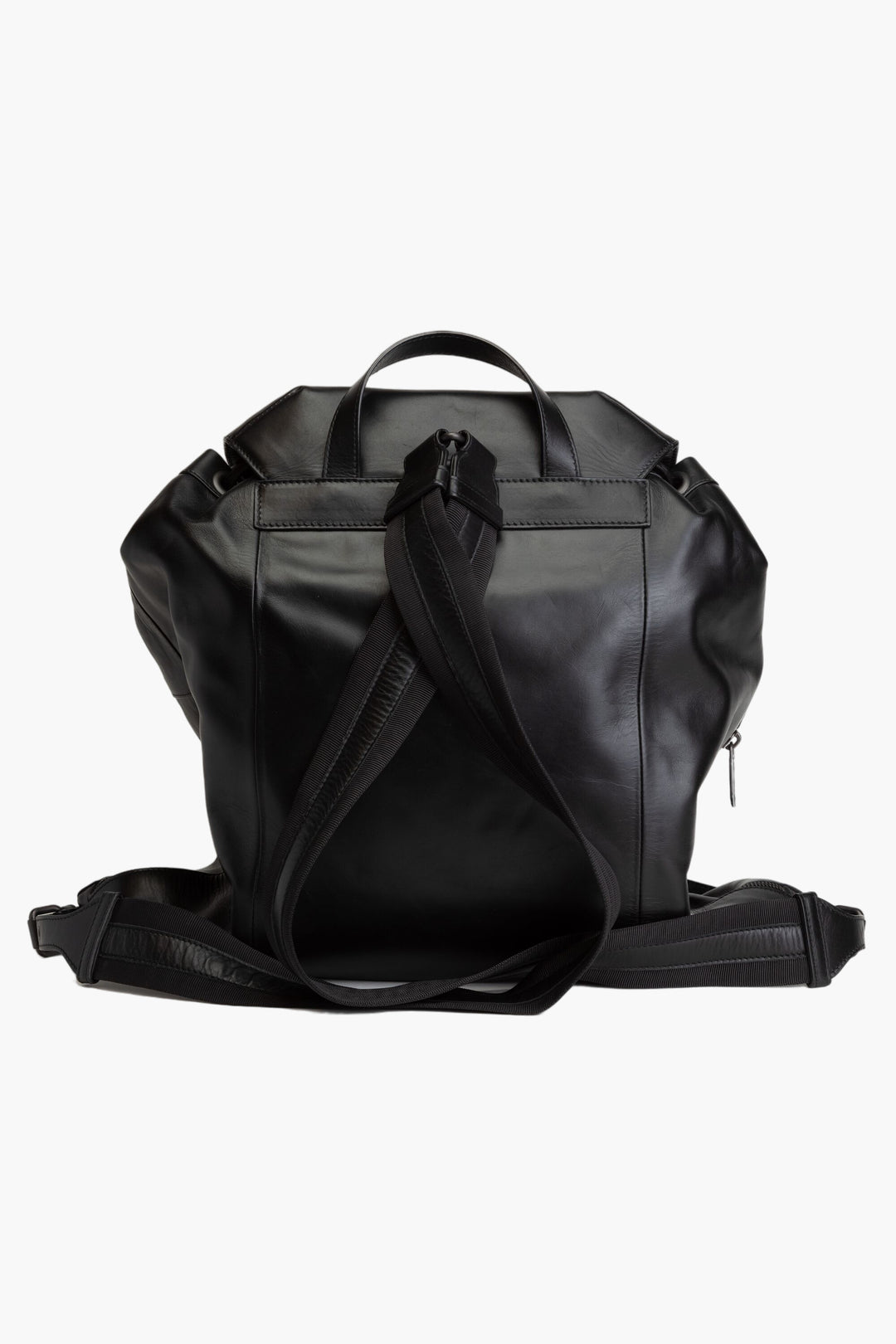 Bottega Veneta Black Leather Bag with Intrecciato Weave