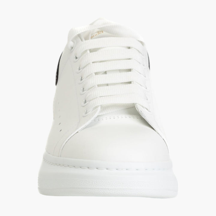 Alexander McQueen White Leather Sneakers with Oversized Sole