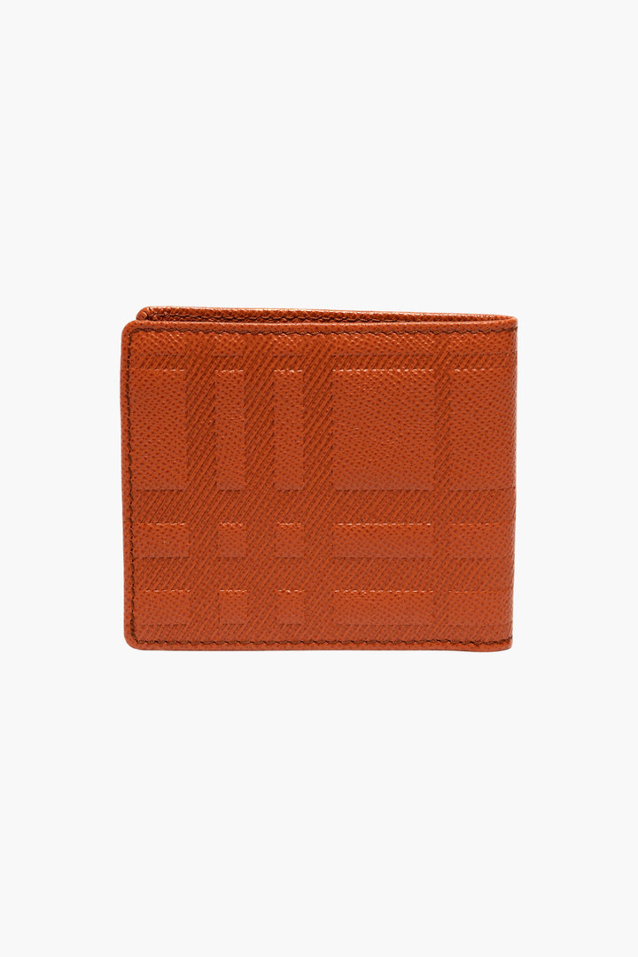 Burberry Wallets - Vibrant Orange with Iconic Design