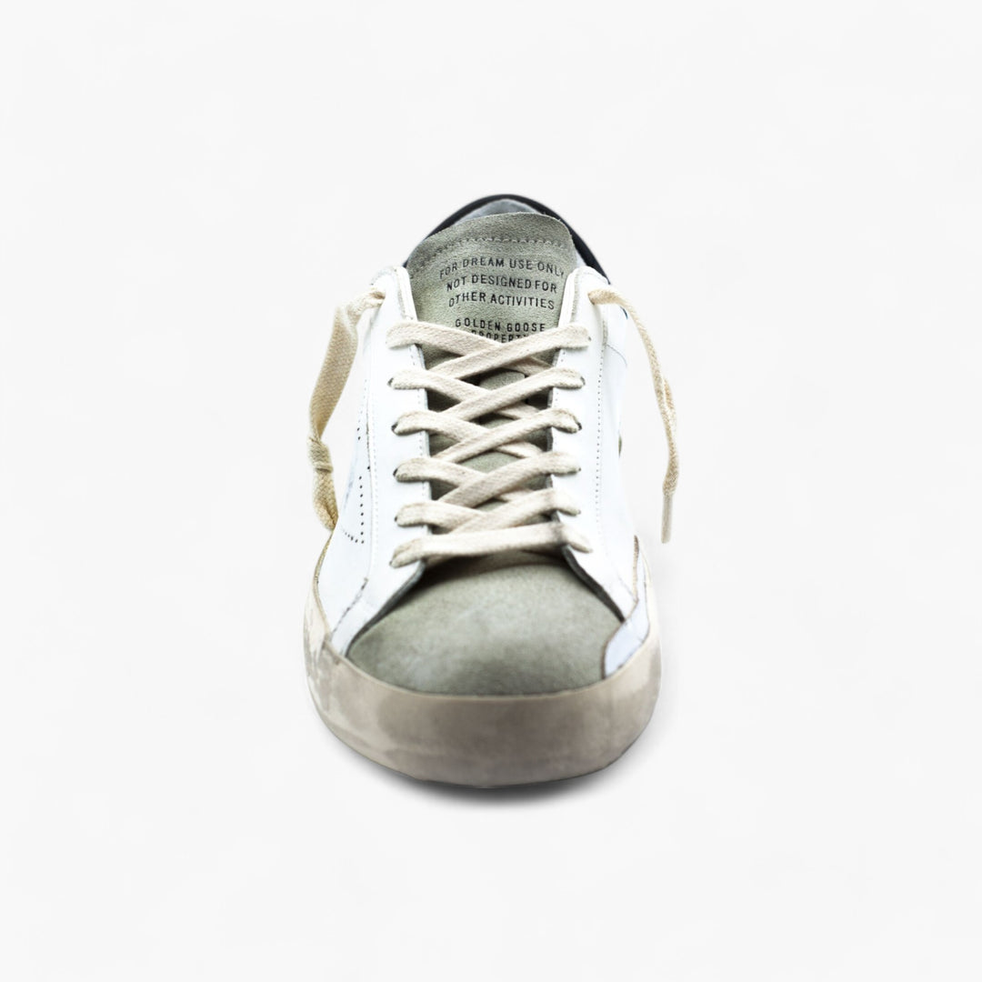 Golden Goose SuperStar Distressed White-Black (W)